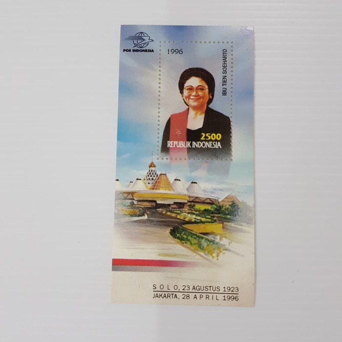 

Sale!!! Perangko/Prangko Indonesia. 1996. Ss Ibu Tien Soeharto Terlaris