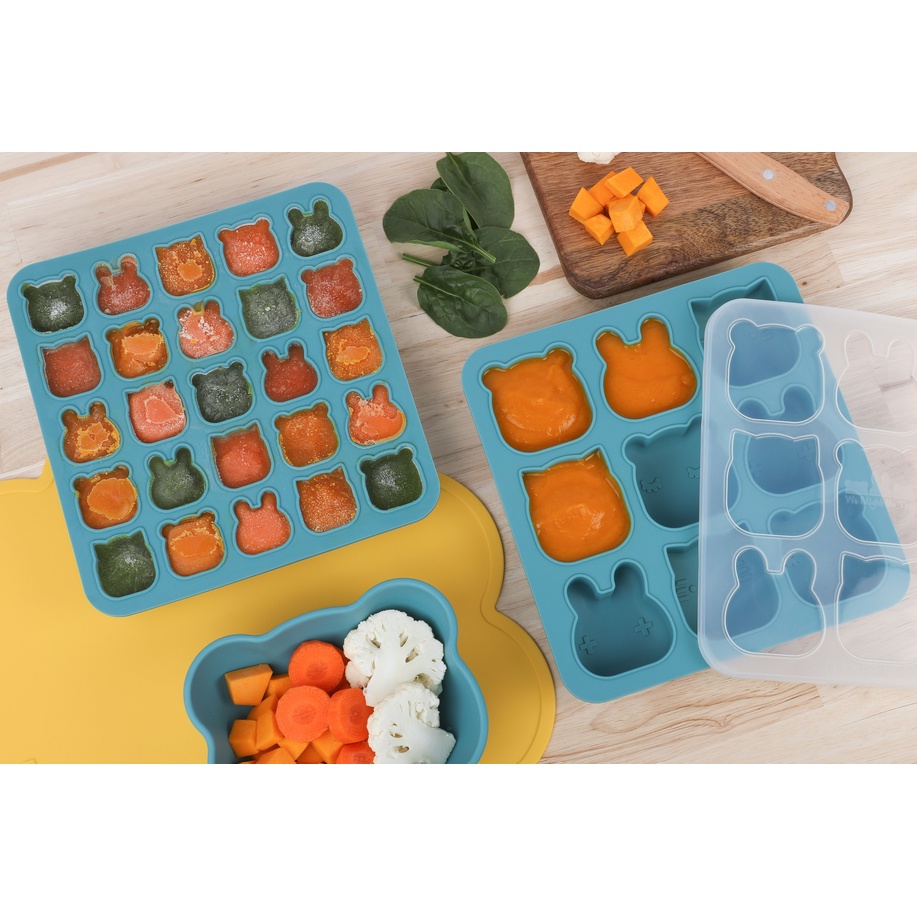 We Might Be Tiny SIlicone Freeze &amp; Bake Mini Poddies - Cetakan Kue Pudding Reusable Silicone Karakter Lucu