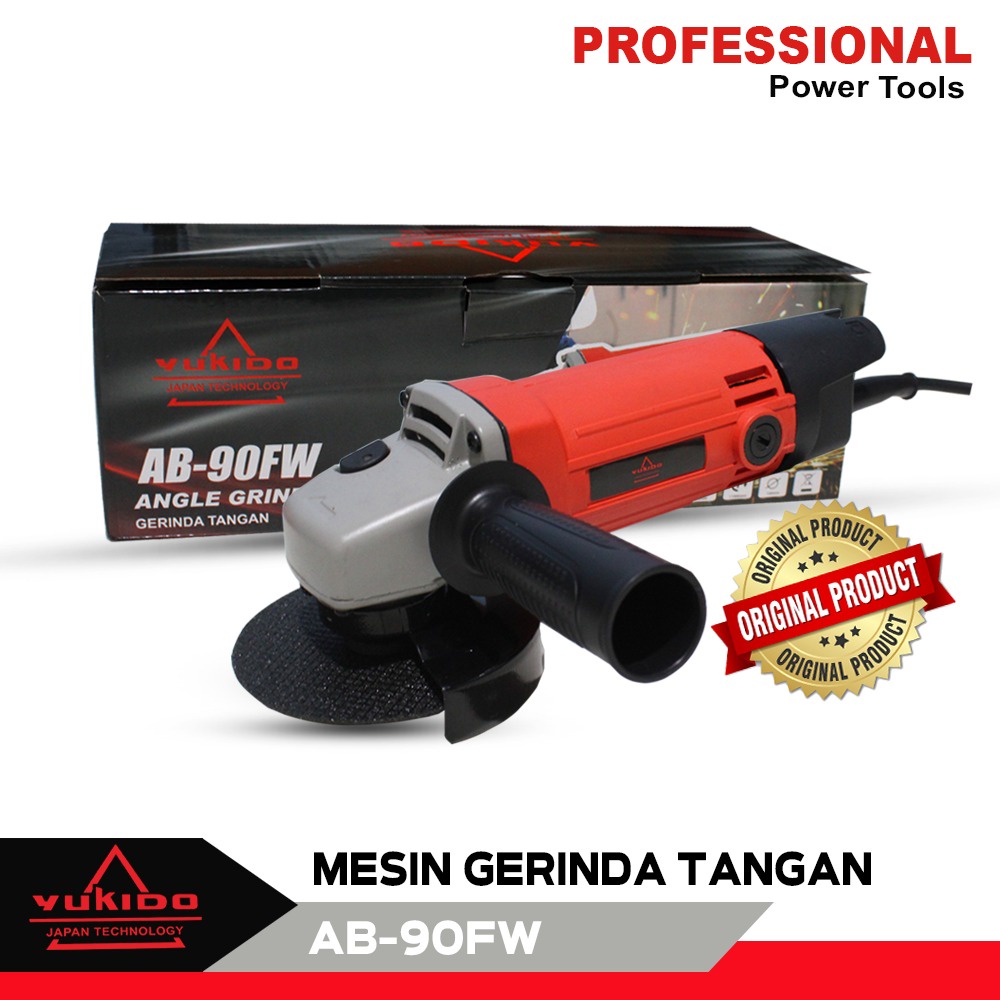 GOOD LOOKING!!!Gerinda YUKIDO Angle Grinder 4Inch - Mesin Gerinda Tangan