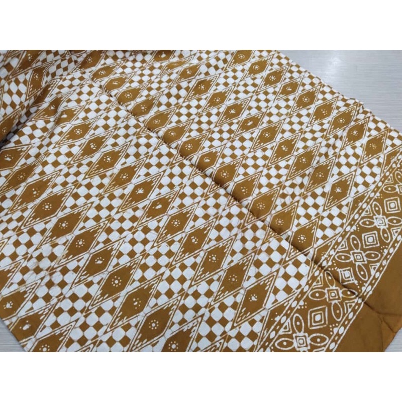 KAIN BATIK CAP KUNING KUNYIT