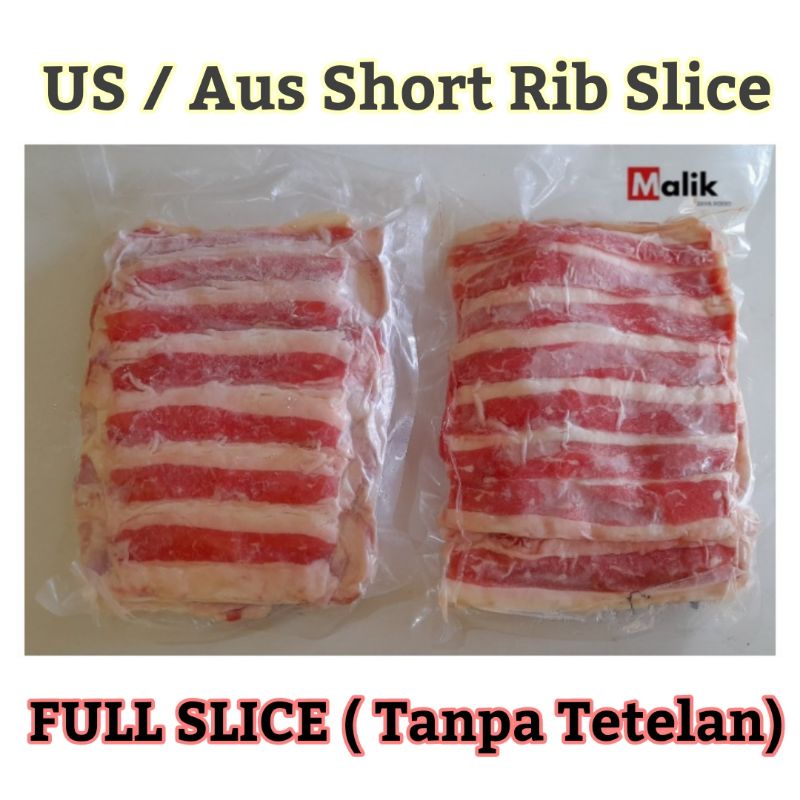 Daging Sapi Daging Slice Beef Slice Full Slice Rib Plate Shortplate Slice HALAL KHUSUS GOSEND