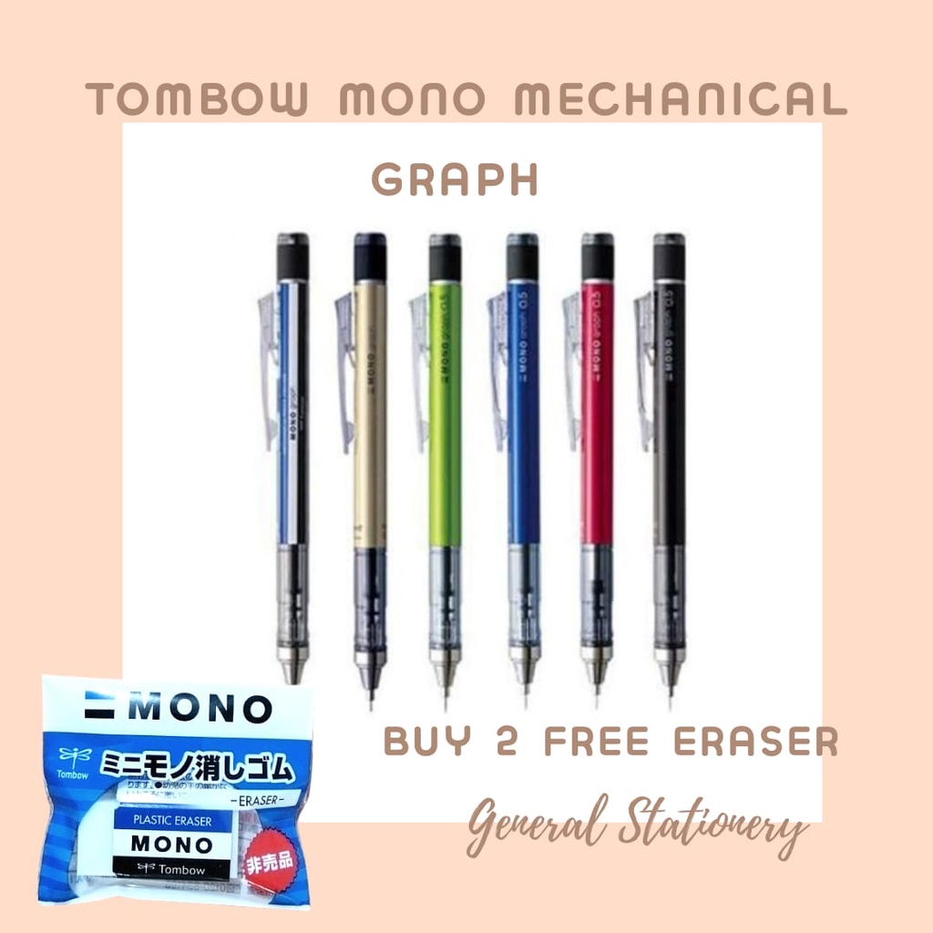 

Tombow Mono Graph Shaker Mechanical Pencil