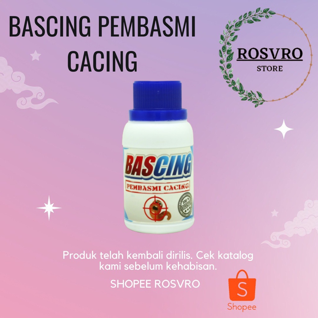 Jual Bascing Pembasmi Cacing Lipan Kalajengking Kelabang Kecoa Kaki