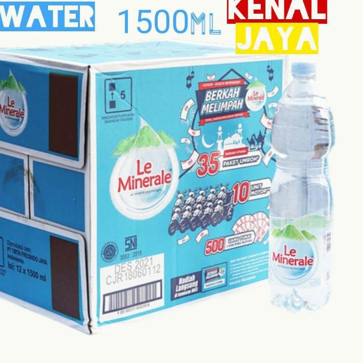 

Laku keraz--Le Minerale Air Mineral 1500ml