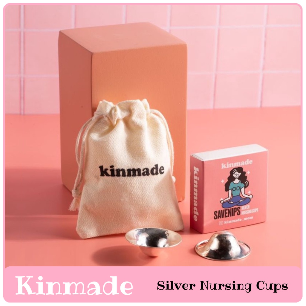 Kinmade Silver Nursing Cups for Nipple Healing &amp; Protection | Perak Pelindung Puting