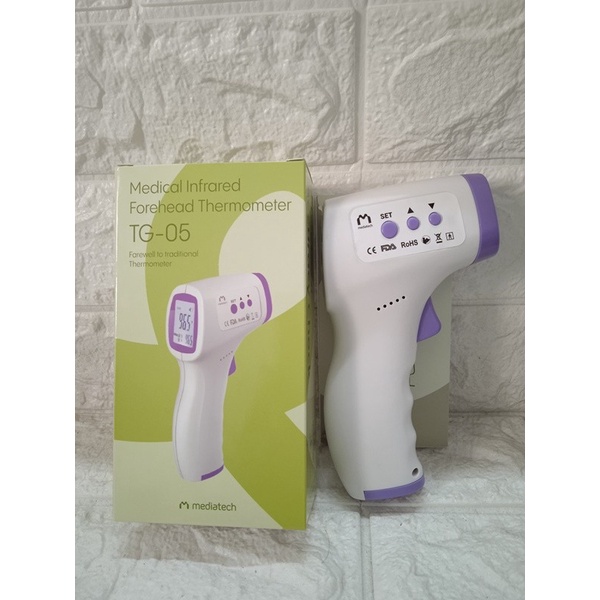 Mediatech TG-05 Termometer Non Contact Infrared Non Kontak Thermometer