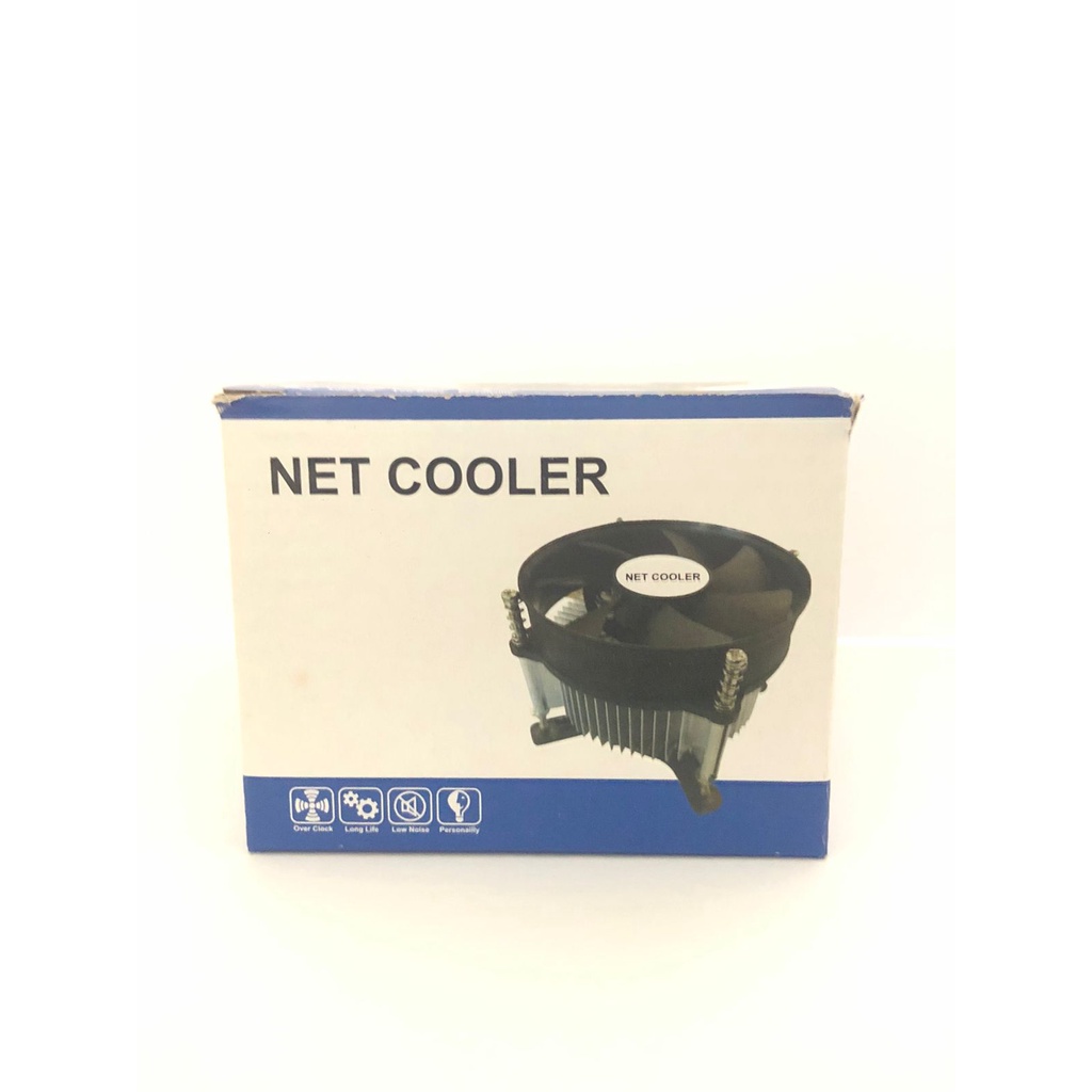 Fan heatsink processor Netcooler intel lga 1151 1150 1155 1156 celeron i3 i5 i7 xeon pentium 4 pin - cpu cooler net hsf