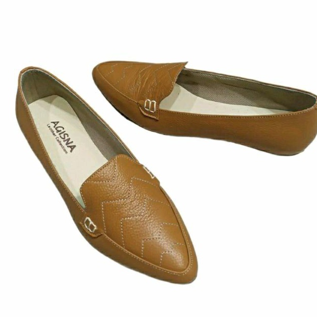 Sepatu Flatshoes Kulit