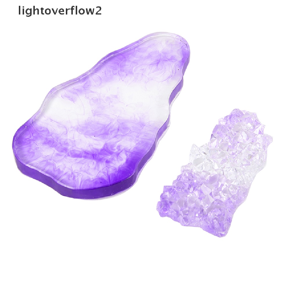 (lightoverflow2) Holder / Dudukan Pen / Palet Kutek Gel Bahan Resin Untuk Nail Art / Manicure DIY