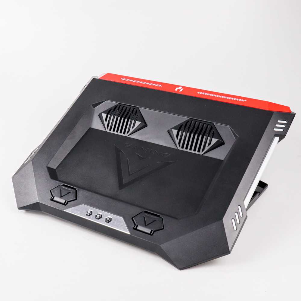MC Cooling Pad Gaming Laptop Double Fan With RGB LED - TU578K8