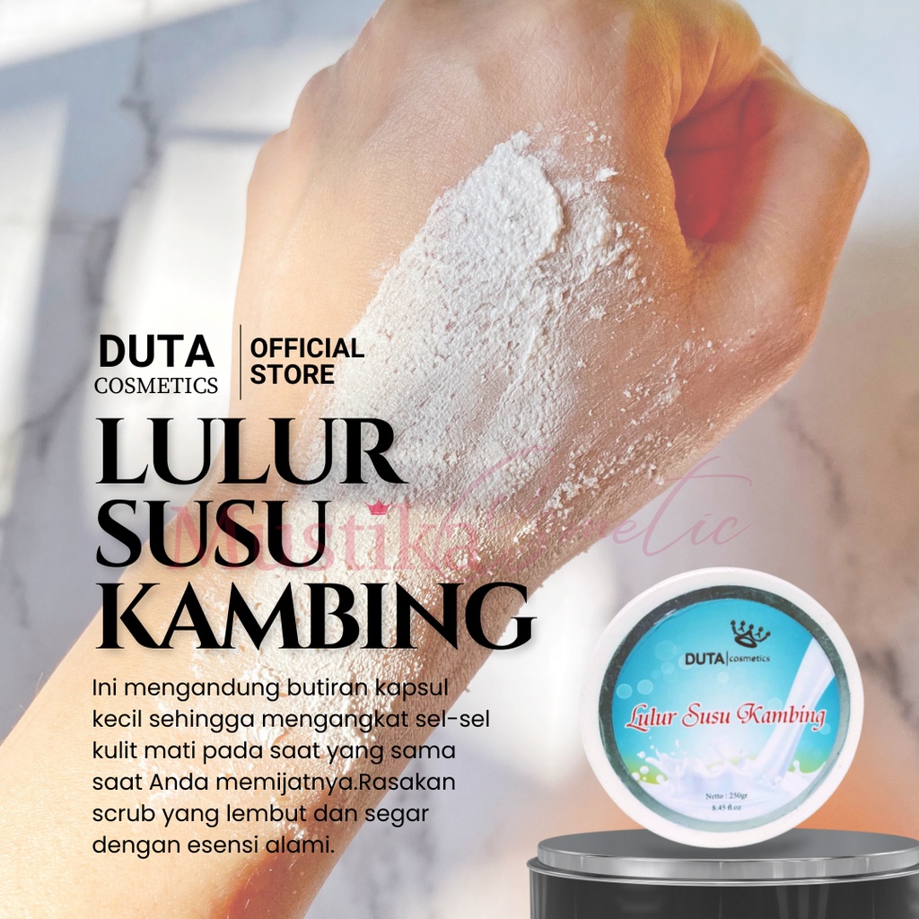 Duta Cosmetic Lulur Susu Kambing - Body Scrub 250gr