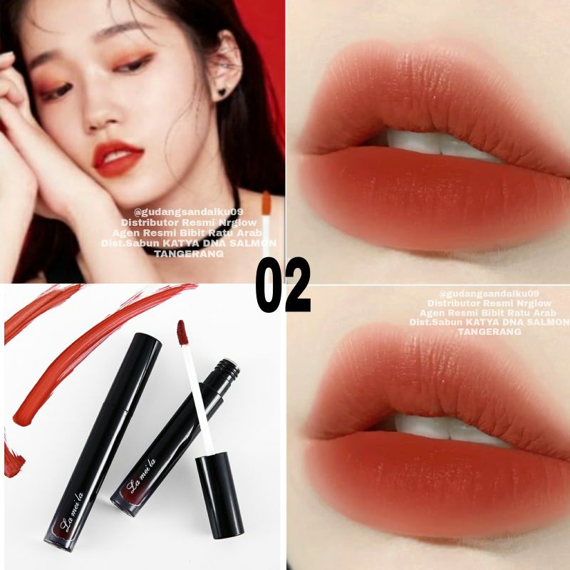 LIPSTIK WATERPROOF - LIPGLOS - LIPTINT - LIPSTIK TAHAN LAMA DAN RINGAN - LML VELVET LIPBLACK