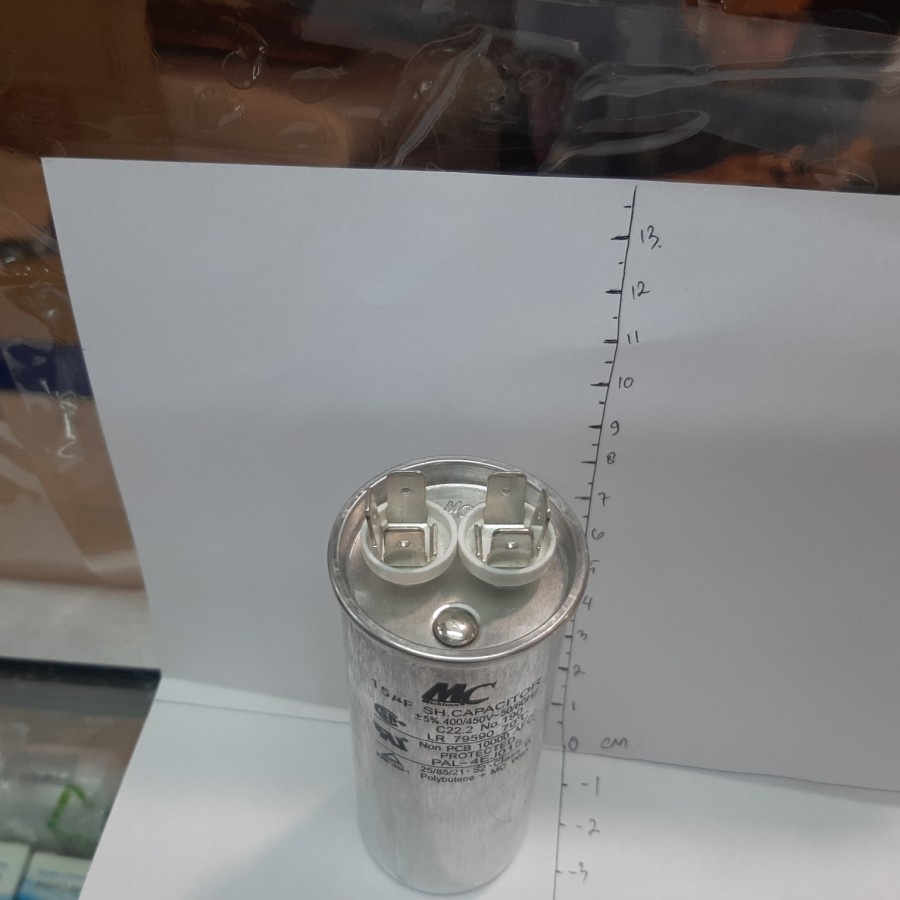 KAPASITOR AC / CAPACITOR AC 15 MIKRO / 15 uF (MERK MC)