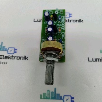 Preamp mic 2 transistor