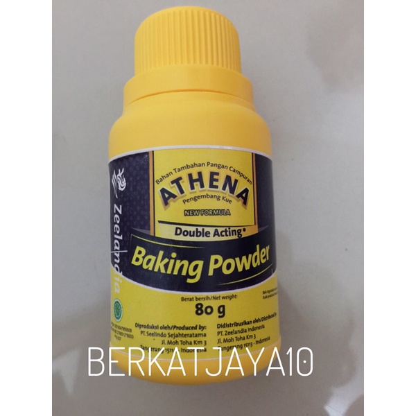 Zeelandia ATHENA Baking Powder Double Acting 80gr Pengembang Kue