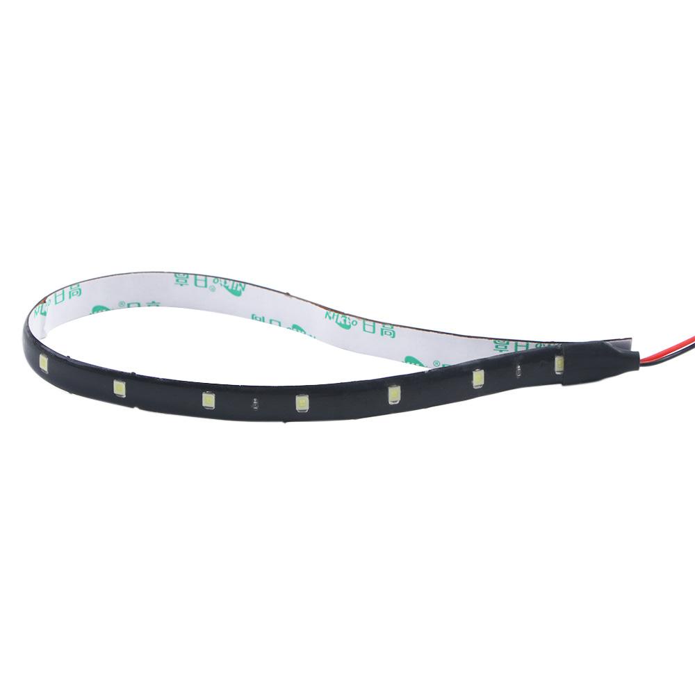 Lanfy Lampu LED Strip Mobil Universal Fleksibel 1PCS Patch Lamp Lampu Suasana Motor Auto Inerior Light Sepeda Siang Hari Berjalan Lampu Sepeda DIY Bohlam