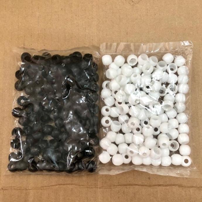 Stopper Tali Kur Lobi Lobi / stoper ujung talikur plastik isi 120 pcs Best Seller