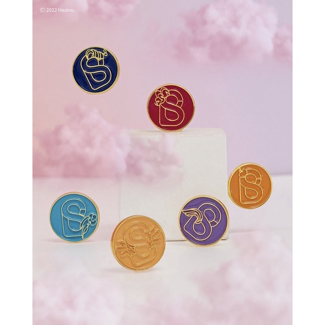 Brooch Buttonscarves X My Little Pony