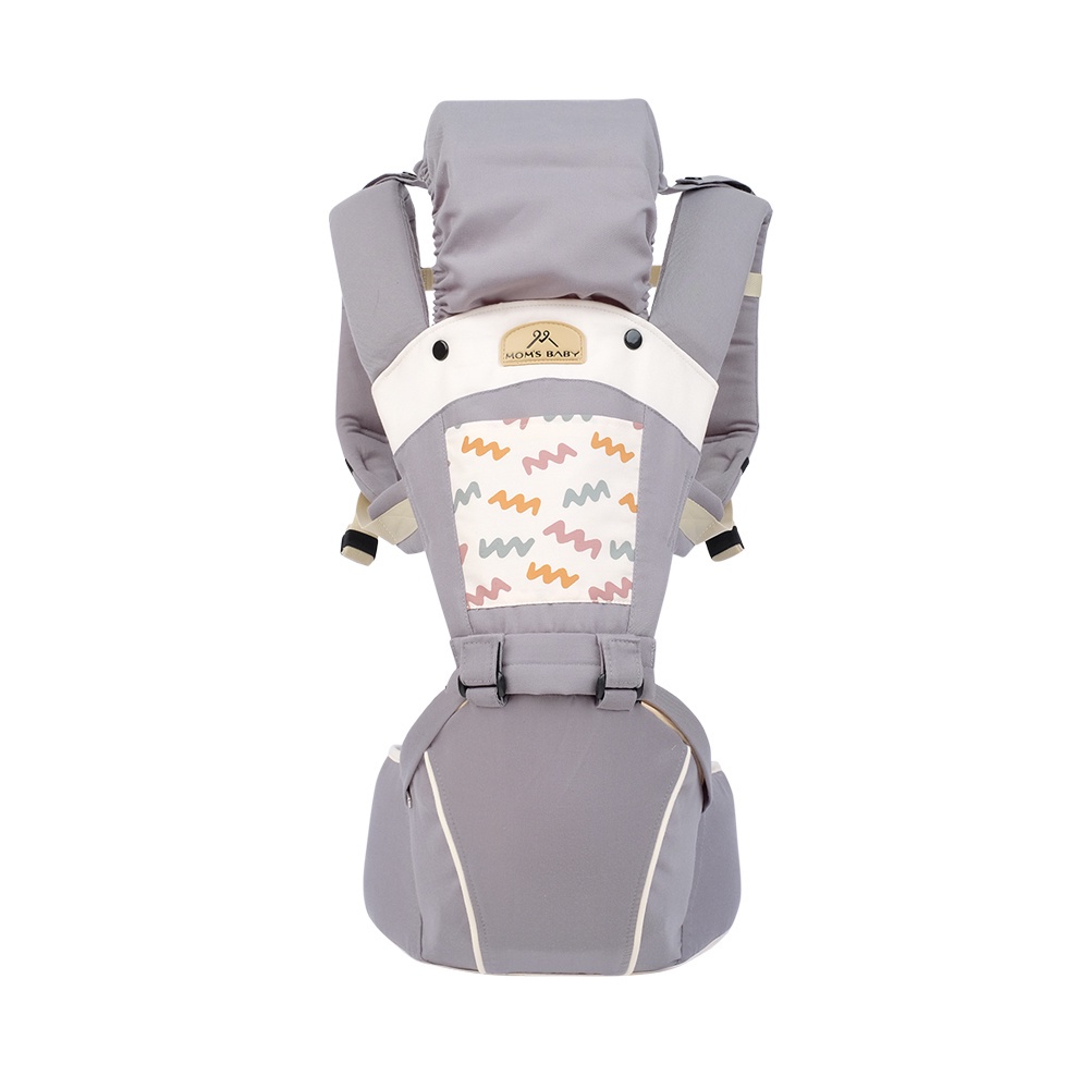 Moms Baby Gendongan Bayi Hipseat 7 in 1 Crayon Series - MBG2035 / MBG 2035