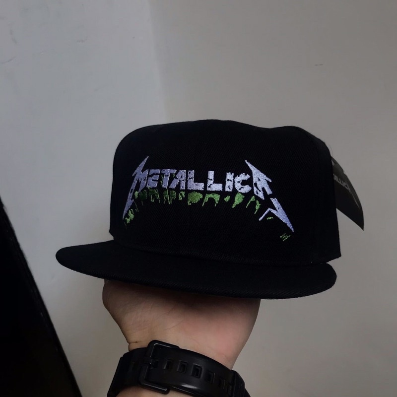 Topi Snapback Cap Band Original METALLICA ‘Creeping Death’