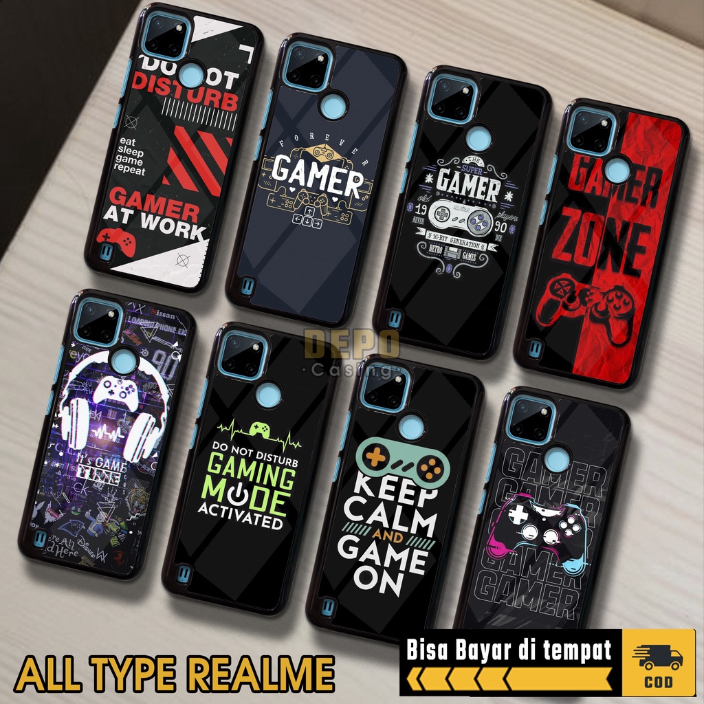 Case Realme C21Y C25Y Casing Realme C21Y C25Y Depo Casing [GAME] Case Glossy Case Aesthetic Custom C