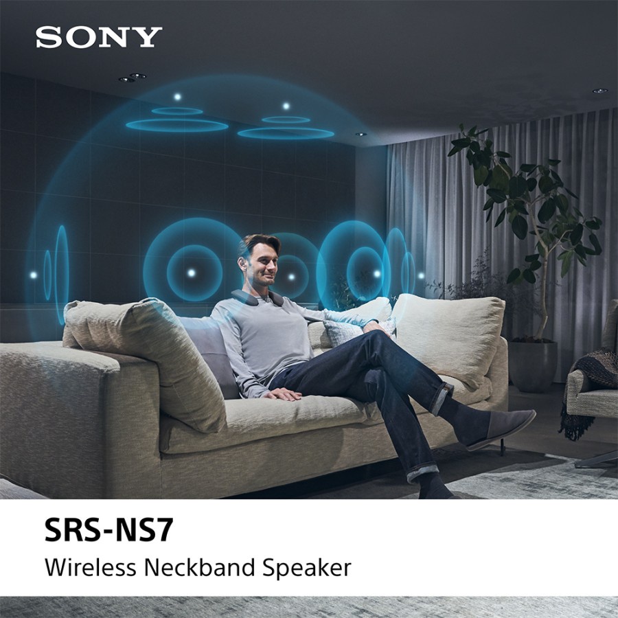 Sony SRS-NS7 Wireless Neckband Wireless Bluetooth Speaker NS 7