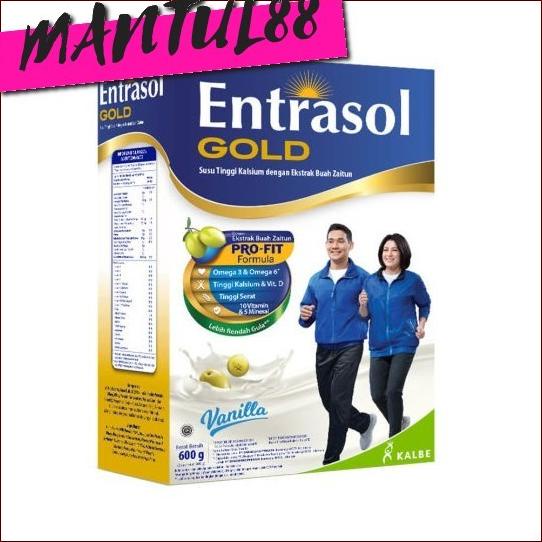 

[ COD ] SUSU ENTRASOL GOLD PRO-FIT VANILLA VANILA 600gr MURAH profit pro fit