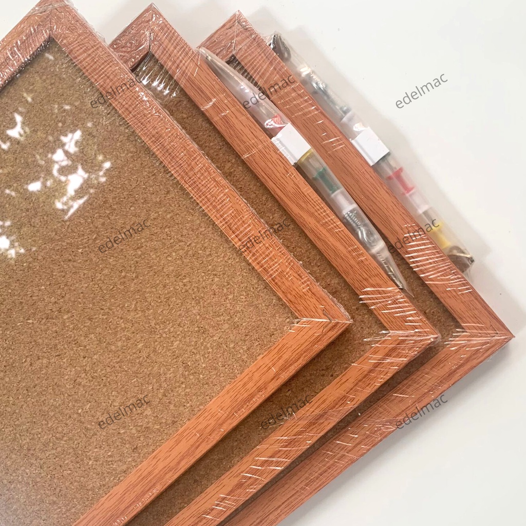 Art Wooden Board Pushpin Dekstop Photo Note Message Board Papan Pesan Gantung Foto Dinding