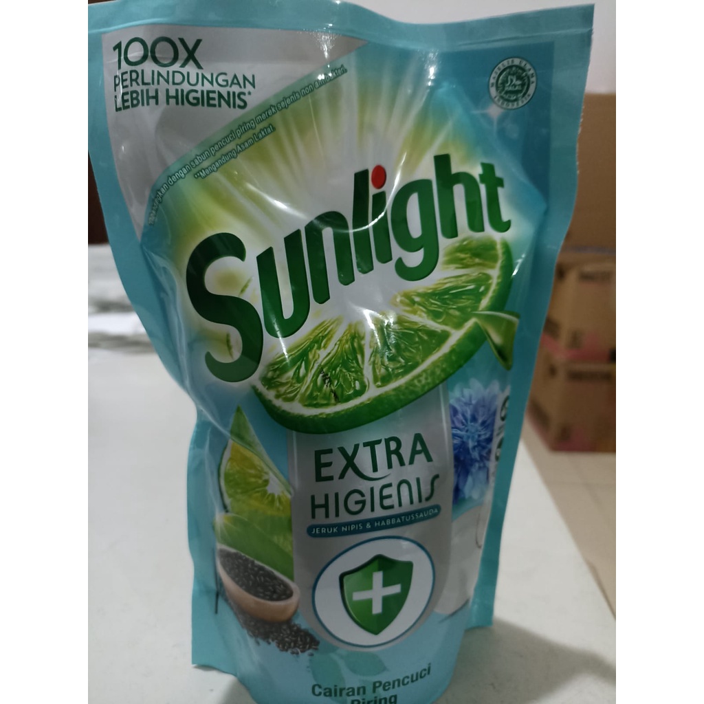 Jual Sunlight Pencuci Piring Refill Habbatussauda 755 Ml Shopee Indonesia 