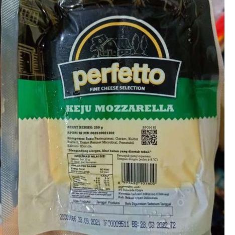 

Termurah--Keju Perfetto keju Mozzarella