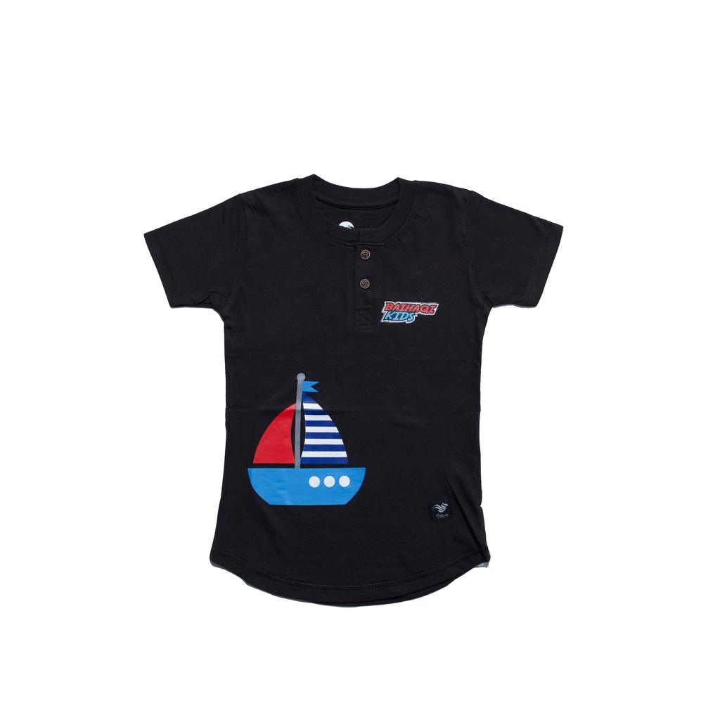 Baihaqi Kids Kaos Sablon Lengan Pendek BAA09
