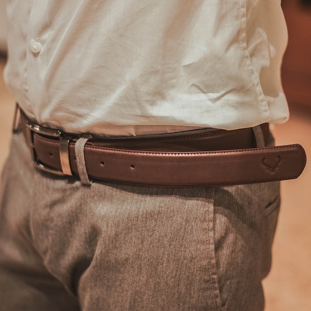 Sabuk kulit asli TUX  BELT by BULL.LTHR