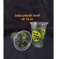 Best--GELAS STARINDO MOTIF TEA 16OZ