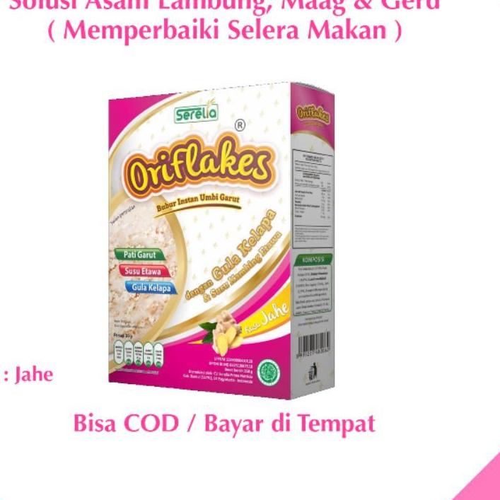 

BISA COD ✔️Sereal ORIFLAKES GASTRO - Sereal Umbi Garut Asam Lambung Maag Gerd 350 gram - Sereal Sehat bisa COD|RA1