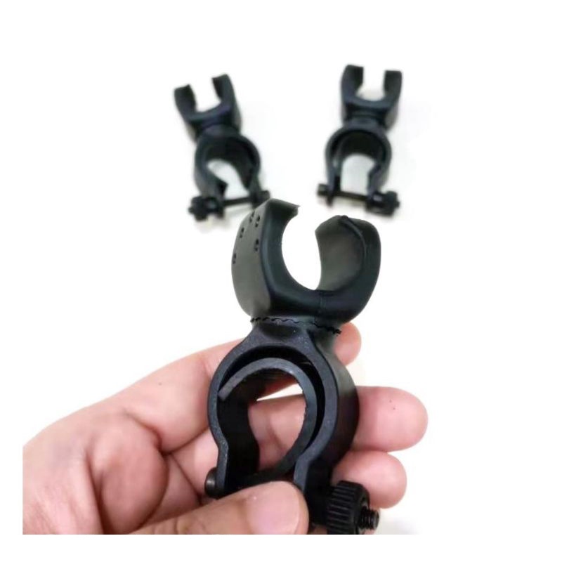 Bracket Lampu Senter / Clamp Lampu Senter Sepeda