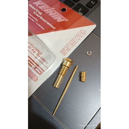 MOTO 1 NOZZLE JJH HOLE 8 18 20 30 JARUM KARBURATOR RACING ORI ORIGINAL MOTO1 PE PWK 28 30 32 NOZEL D