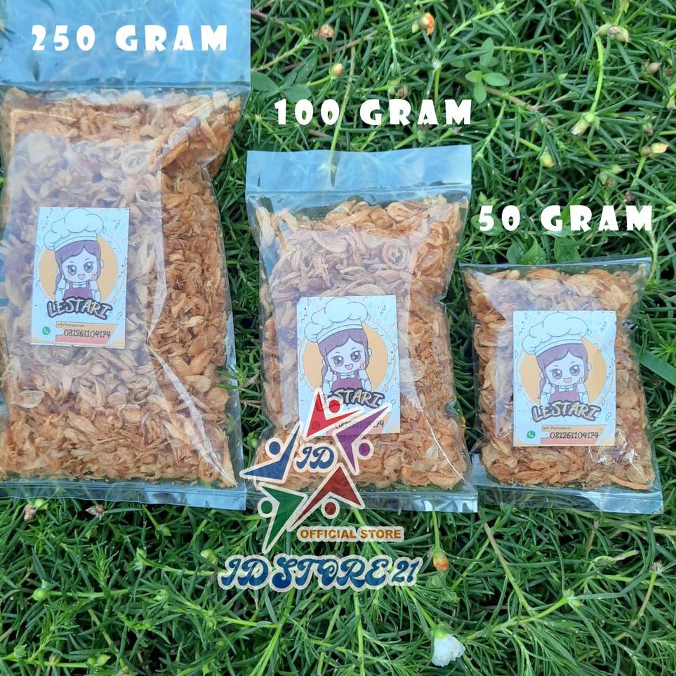 

Laris.. BAWANG GORENG LESTARI 250 GRAM TANPA CAMPUR TEPUNG CT7
