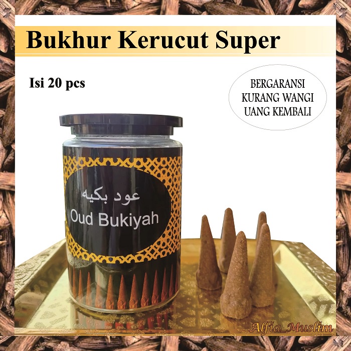 Buhur Oud Al Ghoni Buhur Kerucut/Bukhur/Dupa /Bukhour /Bukhur/Aromaterapi Dan Pengharum Ruangan