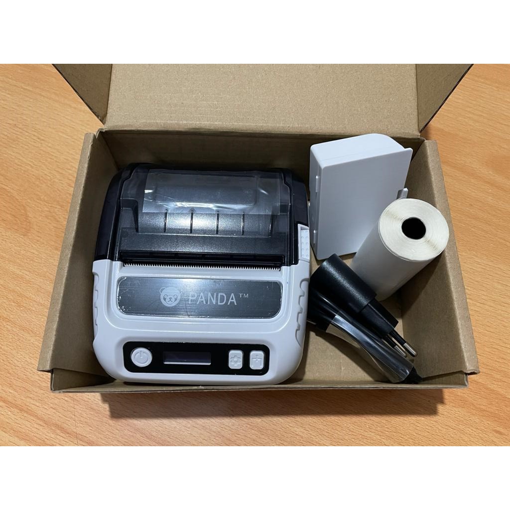 MOBILE LABEL/BARCODE STICKER PRINTER THERMAL PRJ-80BL BLUETOOTH /PENGIRIMAN SHOPEE u/ ANDROID/IOS