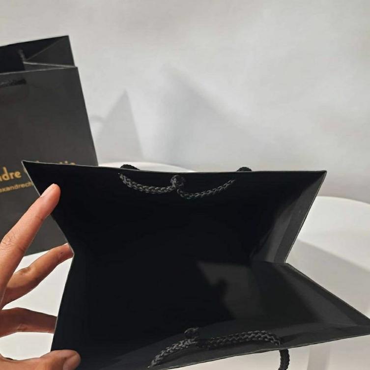 

cnb Paperbag Alexandre Christie Hitam Paper Bag Kotak Jam Tangan >_< 8