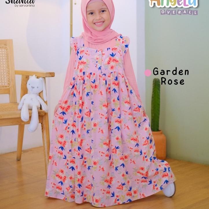 Muraaaahh.. SHAHIA - Angela Dress Anak Rayon Overall Anak