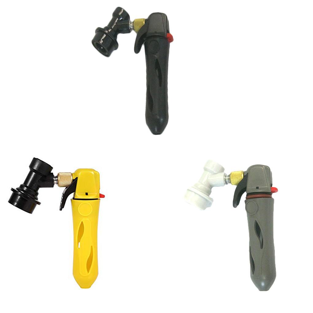 Kit Co2 Tong Charger Dengan Kunci Bola homebrewing beer &amp; Stainless Carbonation cap