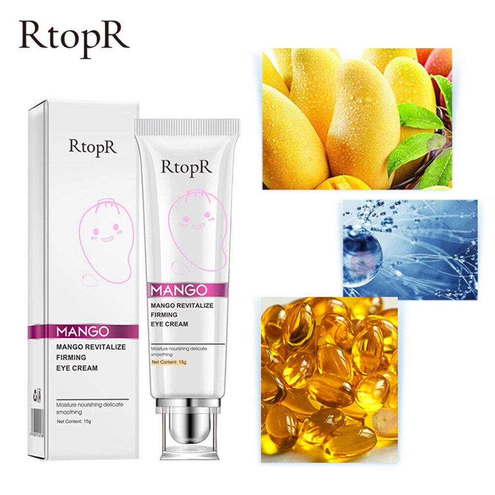 RtopR Moisturizing Eye Cream Meremajakan dan Mengencangkan Krim Mata Anti Kerut Krim Mata Perawatan Kulit Anti Penuaan