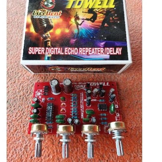 Best Product KIT ECHO 2 MIC, ECHO SUPER DIGITAL REVERB PLUS SIMETRIS