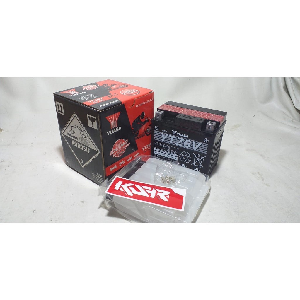 ACCU KERING YUASA - YTZ6V