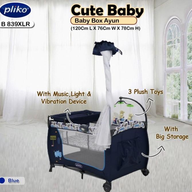 Box Baby Pliko 839 Xlr Tempat Tidur Bayi
