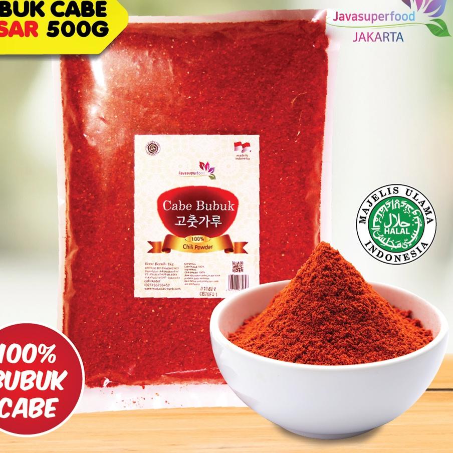 

EXCLUSIVE!BUBUK CABE KASAR / CHILI POWDER KOREA 500g|SQ1