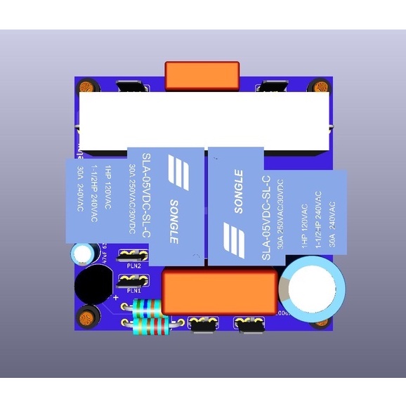 PCB Softstart Dauble Relay Dauble Layer