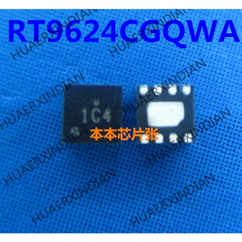 Rt9624cgqw RT9624C 1C4 IC4 QFN8 Terbaru 4kualitas Tinggi 新边进口