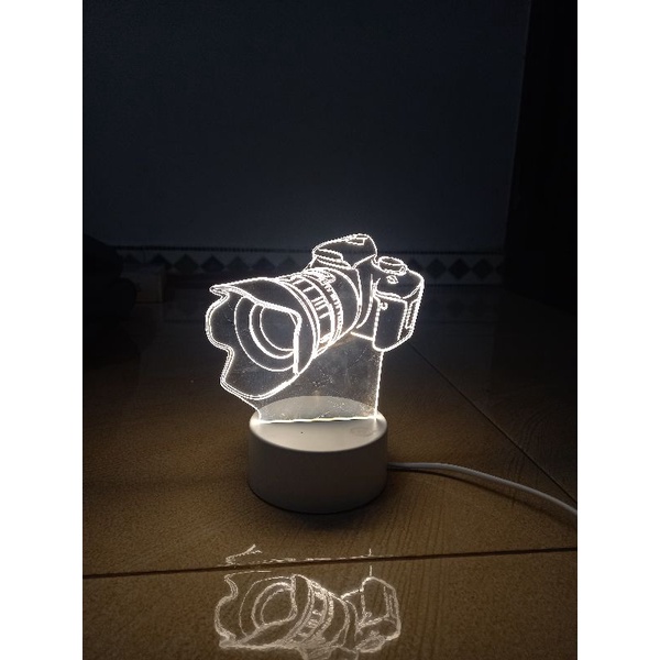 LAMPU AKRILIK | LAMPU HIAS LED 3D | LAMPU TIDUR | CUSTOM